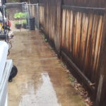 Image of prettyitupinidaho leaving a clean walkway on side of house